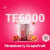 ELFBAR TE6000 Strawberry Grapefruit